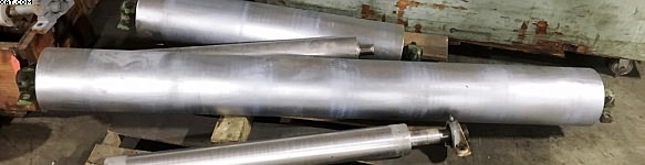 Stainless Steel Roll, 70" face x 8" diameter,